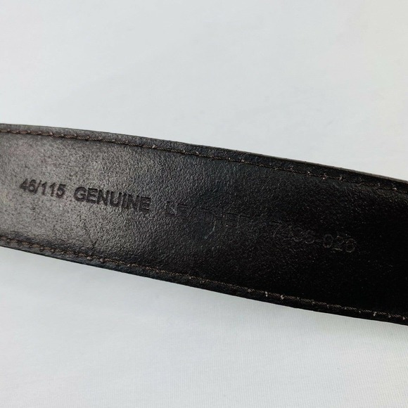 Wrangler 46 inch Brown Leather Western Concho Belt - Picture 6 of 6